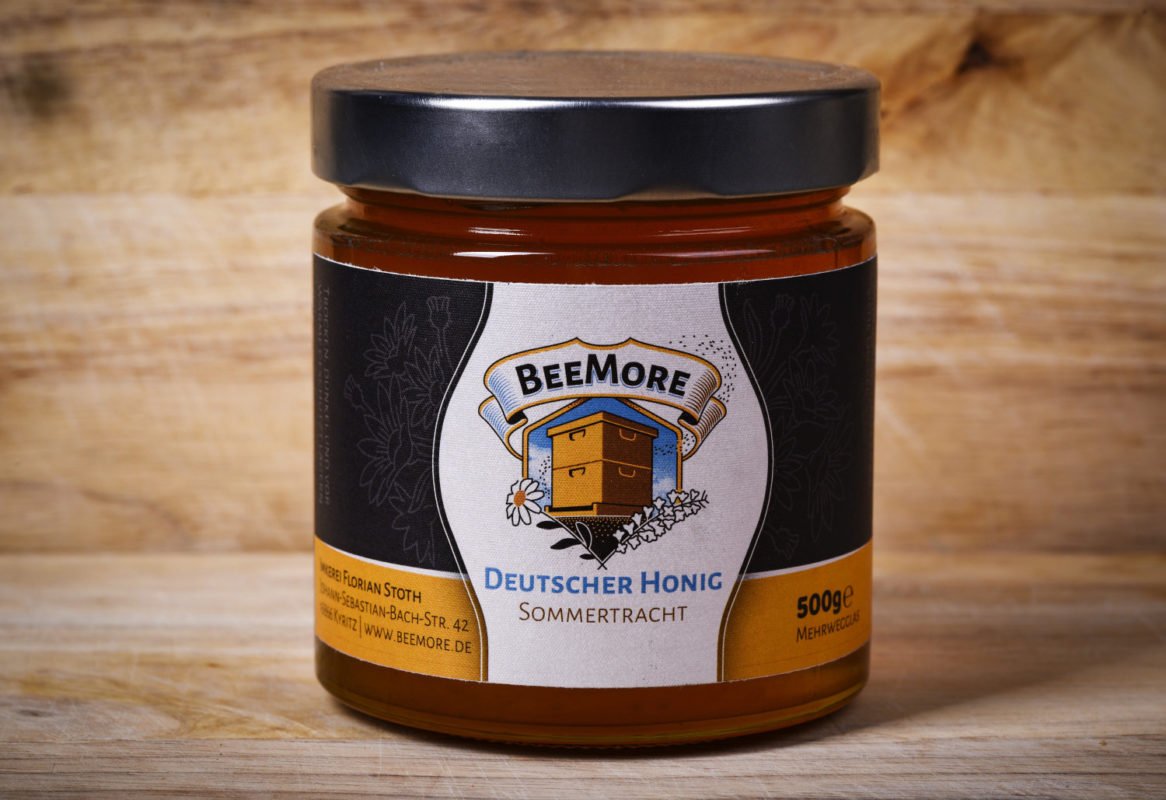 Sommertrachthonig 500g – Honig direkt vom Imker aus Brandenburg